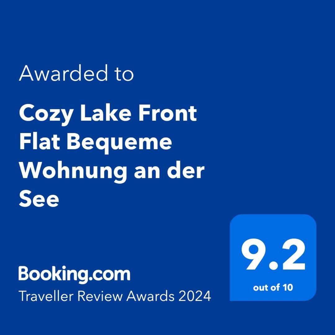 Cozy Lake Front Flat Bequeme Wohnung An Der See 波格拉德茨 外观 照片
